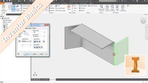 autocad inventor sheet metal